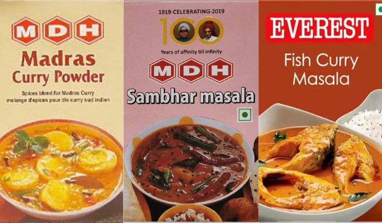 MDH and Everest masala products